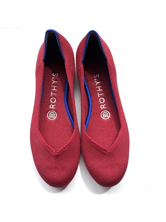 Rothy’s Shoes - Rothy's Scooter Red The Flats Retired Ballet Shoes Round Toe Women's Size 6 US